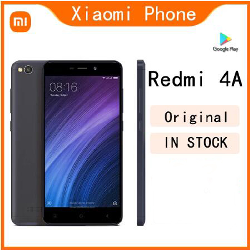 Original Refurbished Cell Phones Xiaomi Redmi 4A celular Snapdragon 425 13.0MP rear camera Dual SIM Android mobile phone, Black
Original Refurbished Cell Phones Xiaomi Redmi 4A celular Snapdragon 425 13.0MP rear camera Dual SIM Android mobile phone, Black