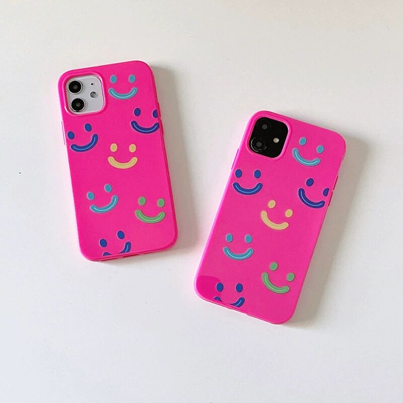Simple Rose Red Smiley Face Soft Shell Phone Cases TPU Material For iPhone 12 11 Pro Max Mini Creative Phone Case
Simple Rose Red Smiley Face Soft Shell Phone Cases TPU Material For iPhone 12 11 Pro Max Mini Creative Phone Case