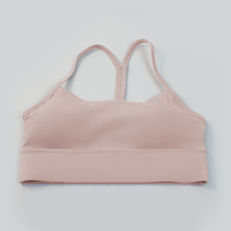Women's Yoga Bra Flow Y Built-in Chest Pad Bra Yoga Fitness Summer Outdoor Sports Quick Drying Breathable Women Top