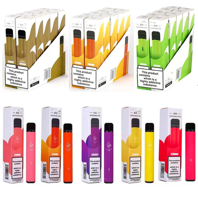 Elfs Bar Disposable Vape 2% E Cigarette 600 Puffs 550mAh 3.2ml Pre-filled Pod Cartridge Elfbar Vaporizer Mini Pen Battery Starter Kit Device
Elfs Bar Disposable Vape 2% E Cigarette 600 Puffs 550mAh 3.2ml Pre-filled Pod Cartridge Elfbar Vaporizer Mini Pen Battery Starter Kit Device