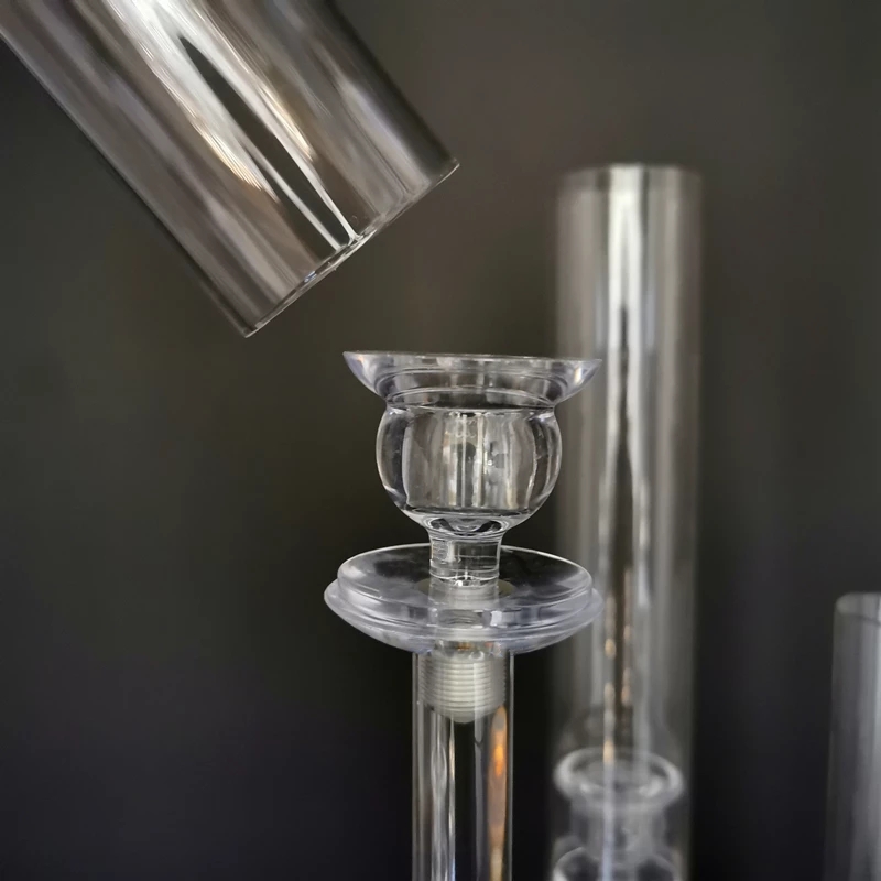 decoration Acrylic Candelabra Clear Candle Holders Wedding Candlesticks Table Centerpieces Flower Stand Holder Big Candelabrum imake116 XJ260305