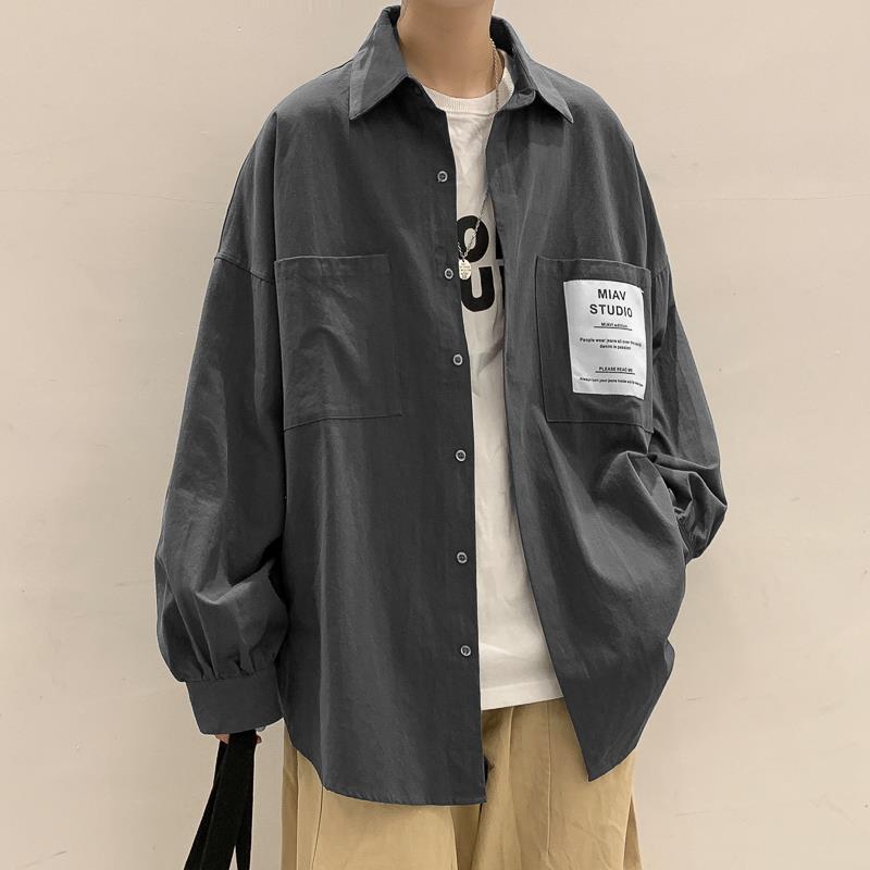Men's Casual Shirts E-BAIHUI For Men Button Up High Street Loose Long Sleeve Men's Clothing Hip Hop Fashion Trend Oversize TopMen's, Black
Men's Casual Shirts E-BAIHUI For Men Button Up High Street Loose Long Sleeve Men's Clothing Hip Hop Fashion Trend Oversize TopMen's, Black