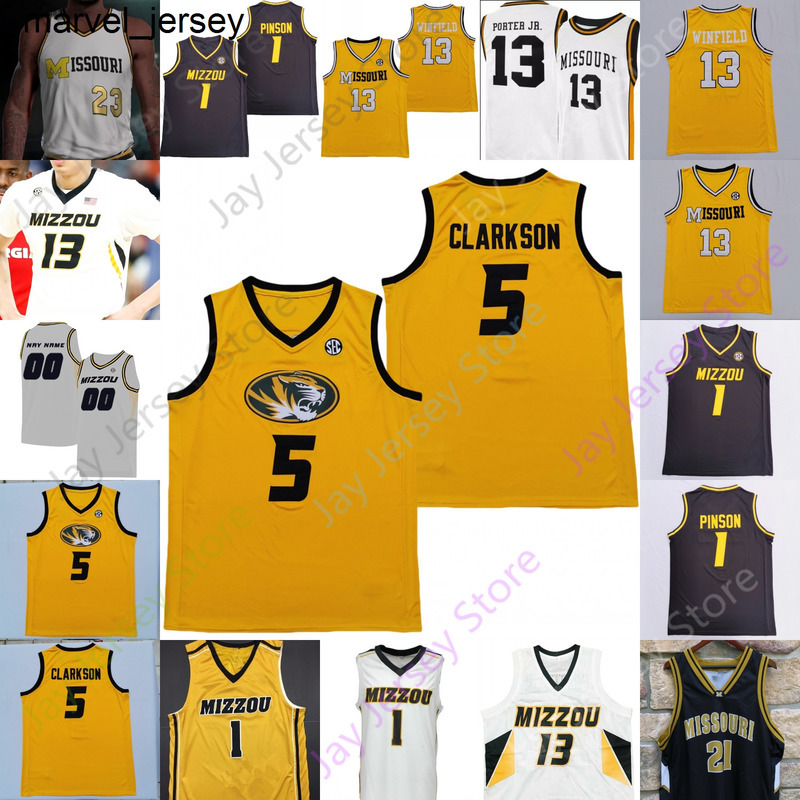 Missouri Tigers Basketball Jersey NCAA College Javon Pickett Brown Clarkson Porter Jr. Davis DeGray III DaJuan Gordon Jarron Coleman Brazile, White
Missouri Tigers Basketball Jersey NCAA College Javon Pickett Brown Clarkson Porter Jr. Davis DeGray III DaJuan Gordon Jarron Coleman Brazile, White
