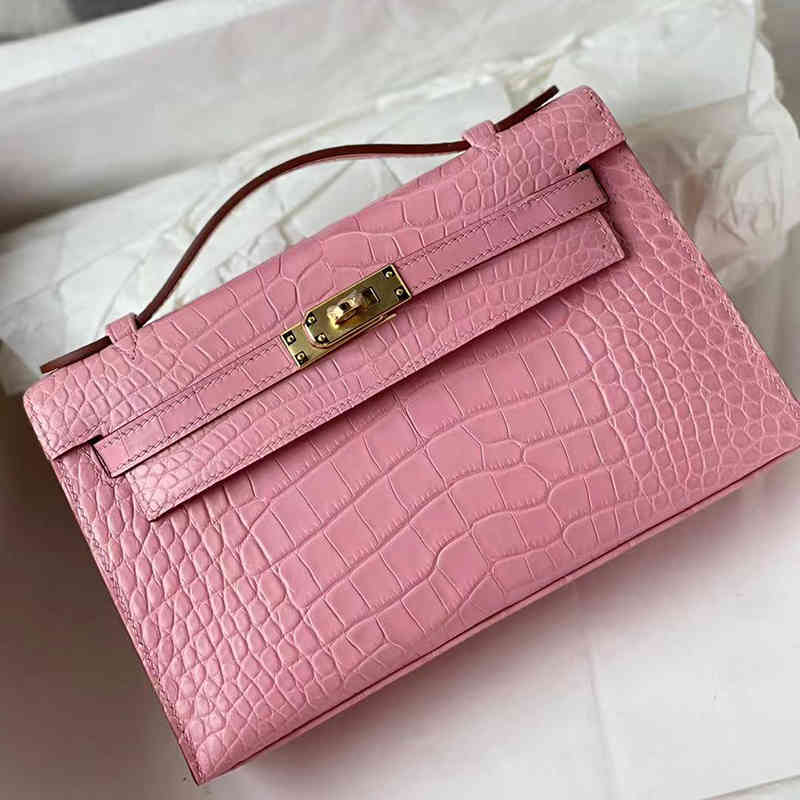 Bag Kellies Designer Handbags Imported Fog Faced Crocodile Skin Womens Generation Bright Face Mini Hand Customized Pure Sewing, & pink
Bag Kellies Designer Handbags Imported Fog Faced Crocodile Skin Womens Generation Bright Face Mini Hand Customized Pure Sewing, & pink