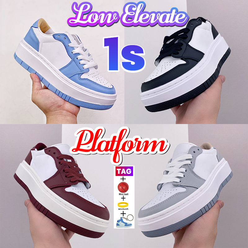 2022 Fashion 1s Platform Low Elevate 1 Casual Shoes university blue black white SE Bred Team onyx wolf grey varsity maize Designer men women Sports sneakers trainers, #8- shoes box
2022 Fashion 1s Platform Low Elevate 1 Casual Shoes university blue black white SE Bred Team onyx wolf grey varsity maize Designer men women Sports sneakers trainers, #8- shoes box
