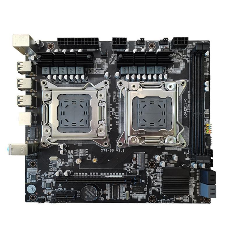 Motherboards X79-SS Dual-Channel Computer Motherboard Dual CPU LGA 2011 Pin Supports DDR3 Memory E5-2680 V2 M.2 ATX
Motherboards X79-SS Dual-Channel Computer Motherboard Dual CPU LGA 2011 Pin Supports DDR3 Memory E5-2680 V2 M.2 ATX