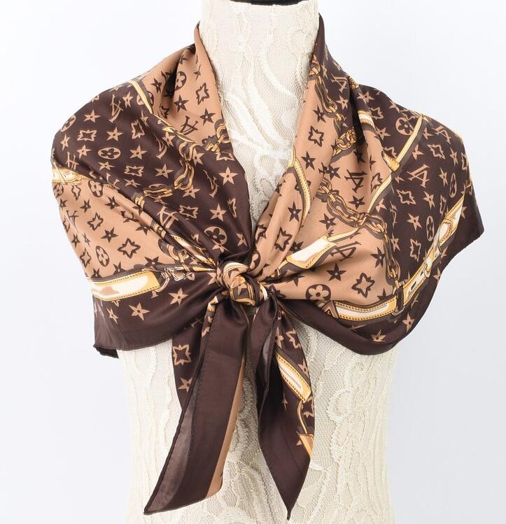 Fashion Brand Classic Simple Letter Design Satin Luxury Square Scarf Outdoor Shawl Silk Turban Beach Wrap Women Scarves
Fashion Brand Classic Simple Letter Design Satin Luxury Square Scarf Outdoor Shawl Silk Turban Beach Wrap Women Scarves