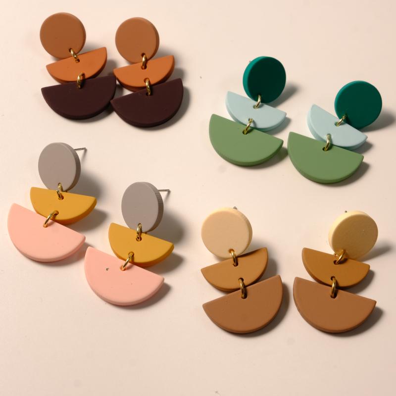 Dangle & Chandelier 2022 Fashion Vintage Hit Color Acrylic Long Earrings For Women Geometric Round Semicircle Brown Green Jewelry
Dangle & Chandelier 2022 Fashion Vintage Hit Color Acrylic Long Earrings For Women Geometric Round Semicircle Brown Green Jewelry