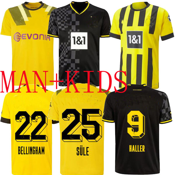 HALLER soccer jersey 22 23 football shirt REUS DORTMUND NEONGELB BELLINGHAM HUMMELS BRANDT men kids kit maillot de foot 2022 2023 cup TRIKOT SPECIAL Sule ADEYEMI, Away kids
HALLER soccer jersey 22 23 football shirt REUS DORTMUND NEONGELB BELLINGHAM HUMMELS BRANDT men kids kit maillot de foot 2022 2023 cup TRIKOT SPECIAL Sule ADEYEMI, Away kids