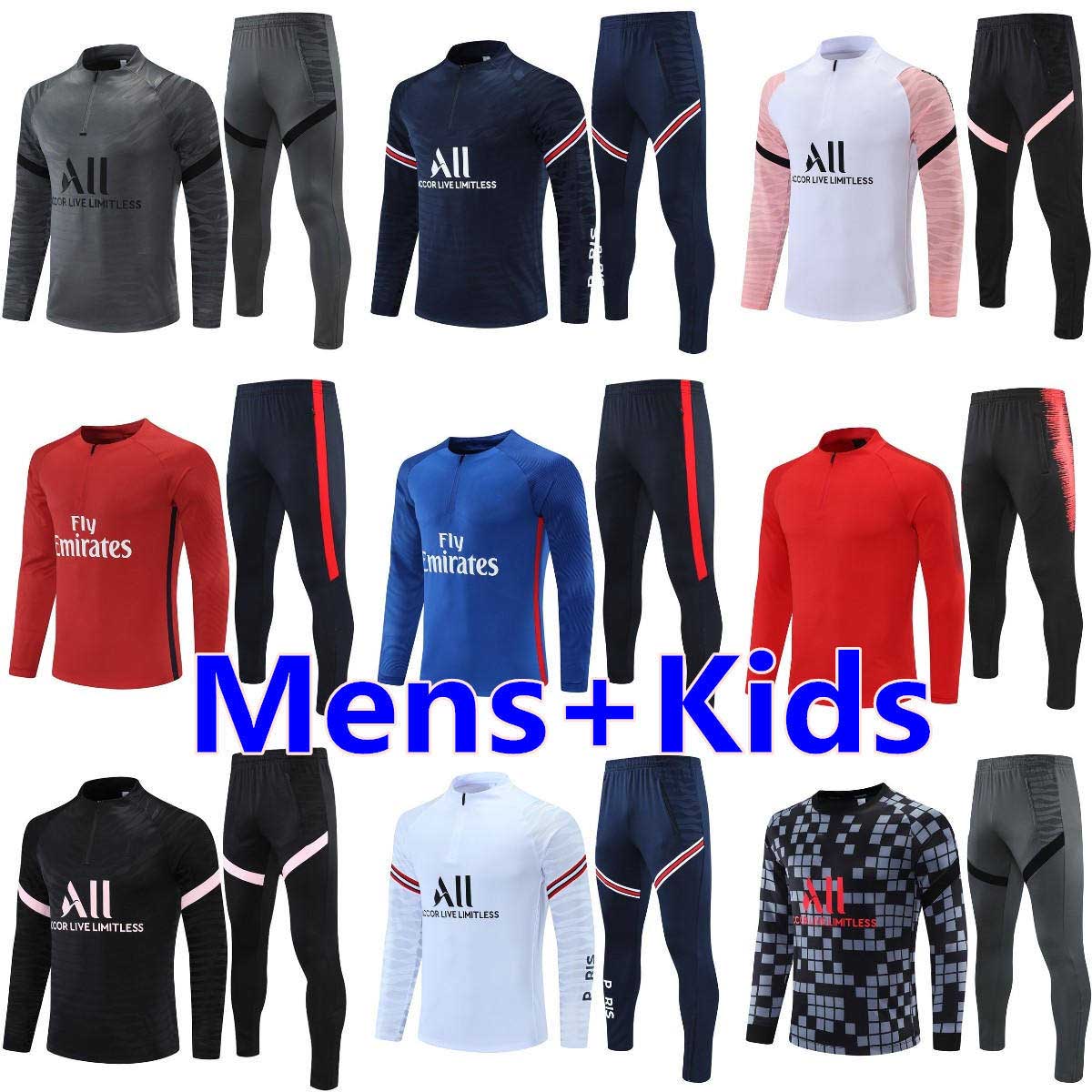 Paris Kids Jersey Child tracksuits Soccer Sets Children jacket VERRATTI Jerseys track suit MBAPPE Boys football coat training kits wear shirt uniform
Paris Kids Jersey Child tracksuits Soccer Sets Children jacket VERRATTI Jerseys track suit MBAPPE Boys football coat training kits wear shirt uniform