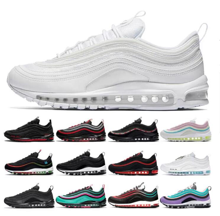 2022 new high quality 97 mens running shoes triple black white sliver bullet metalic gold 97s undefeated men women trainer outdoor air sports sneaker, Please contact us
2022 new high quality 97 mens running shoes triple black white sliver bullet metalic gold 97s undefeated men women trainer outdoor air sports sneaker, Please contact us