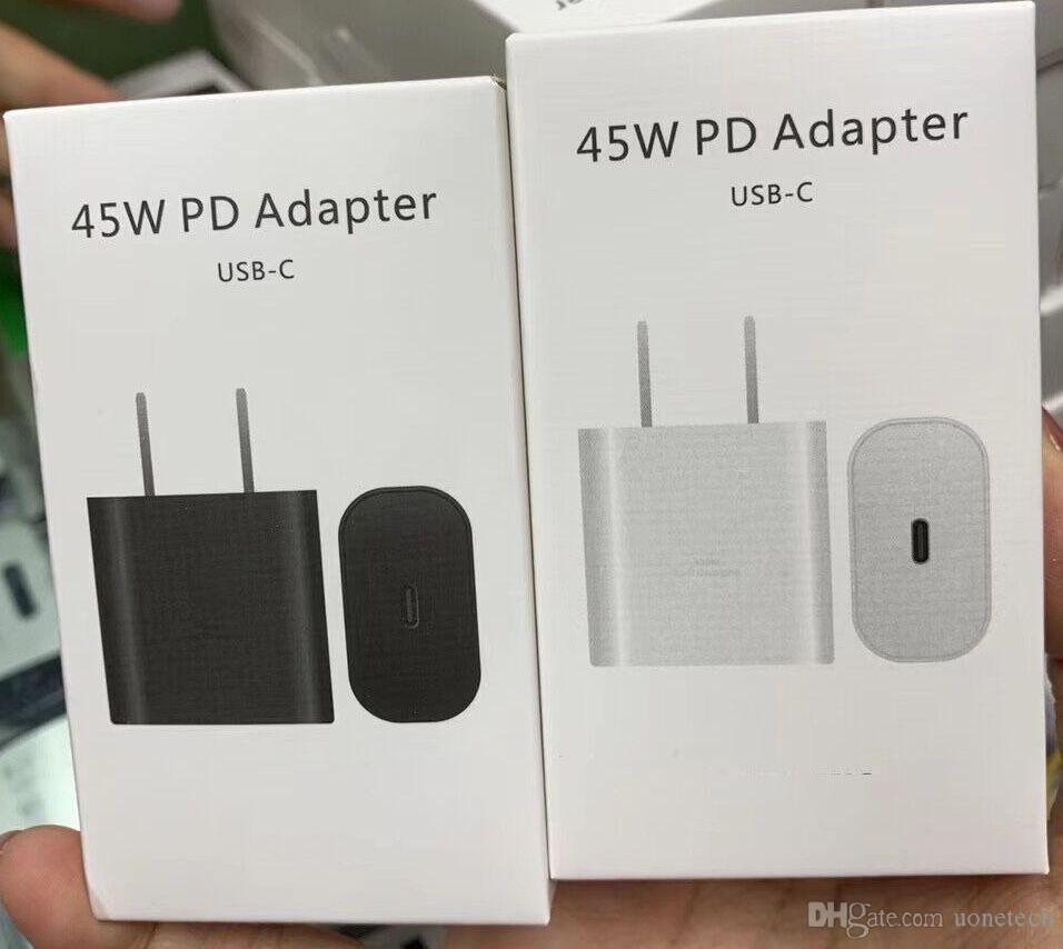 PD 45W Super fast wall Charger USB C for Samsung Chargers Galaxy S20/S20 21 Ultra/ Note10/Note 10 Plus TA845 With packaging box
PD 45W Super fast wall Charger USB C for Samsung Chargers Galaxy S20/S20 21 Ultra/ Note10/Note 10 Plus TA845 With packaging box