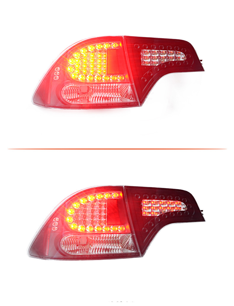 Automotive Accessories LED Lights For Honda Civic LED Tail Light 2006-2011 FD2 Rear Fog Running Lamp Reverse Turn Signal