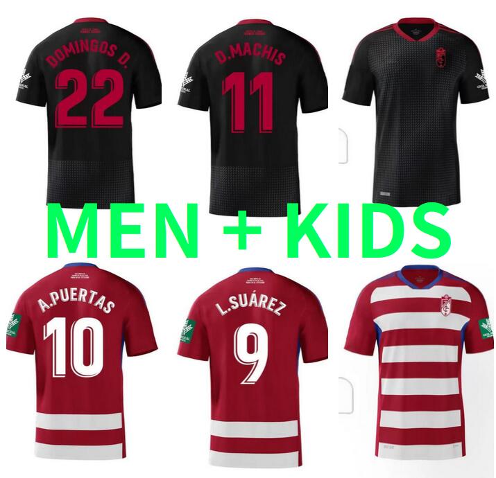 Granada CF L.SUAREZ soccer jerseys adult kids kit 22/23 ABRAM A.PUERTAS D.MACHIS football shirts MONCHU M.MILLA DOMINGOS D. jersey HERRERA C.NEVA BACCA camiseta 2022 2023
Granada CF L.SUAREZ soccer jerseys adult kids kit 22/23 ABRAM A.PUERTAS D.MACHIS football shirts MONCHU M.MILLA DOMINGOS D. jersey HERRERA C.NEVA BACCA camiseta 2022 2023