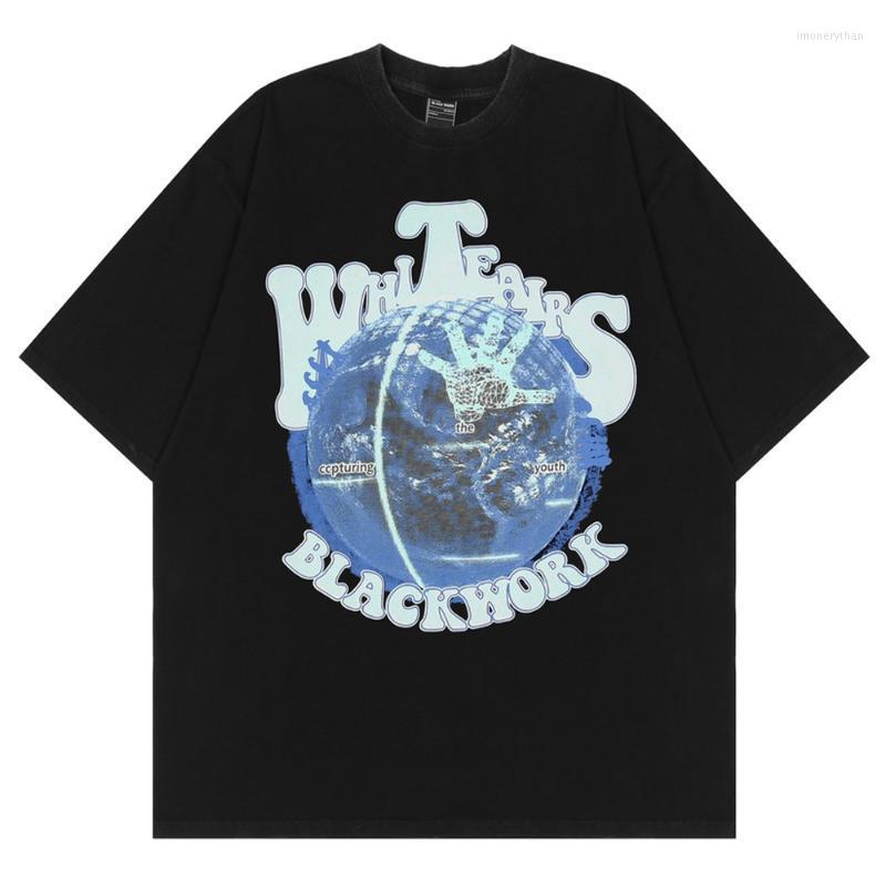 Men's T-Shirts Men Streetwear Tshirt 2022 Summer T-shirt Cotton Washed Letter Planet Printed T Shirt Oversized Casual Women Couple Tee TopMe, Black
Men's T-Shirts Men Streetwear Tshirt 2022 Summer T-shirt Cotton Washed Letter Planet Printed T Shirt Oversized Casual Women Couple Tee TopMe, Black
