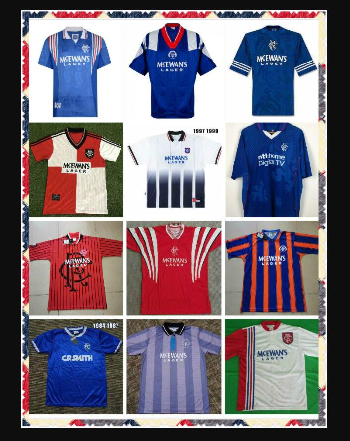 96 97 LAUDRUP Mens RETRO Soccer Jerseys ALBERTZ GASCOIGNE MCCOIST FERGUSON GATTUSO Home Away Rangers Football Shirt Uniforms
96 97 LAUDRUP Mens RETRO Soccer Jerseys ALBERTZ GASCOIGNE MCCOIST FERGUSON GATTUSO Home Away Rangers Football Shirt Uniforms