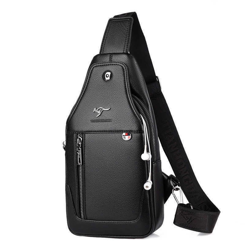 Luxury Brand Messenger Bag Leather Men Chest Bag Vintage Crossbody Shoulder Men's Business Sling Bags Male Casual Chest Pack, Black
Luxury Brand Messenger Bag Leather Men Chest Bag Vintage Crossbody Shoulder Men's Business Sling Bags Male Casual Chest Pack, Black
