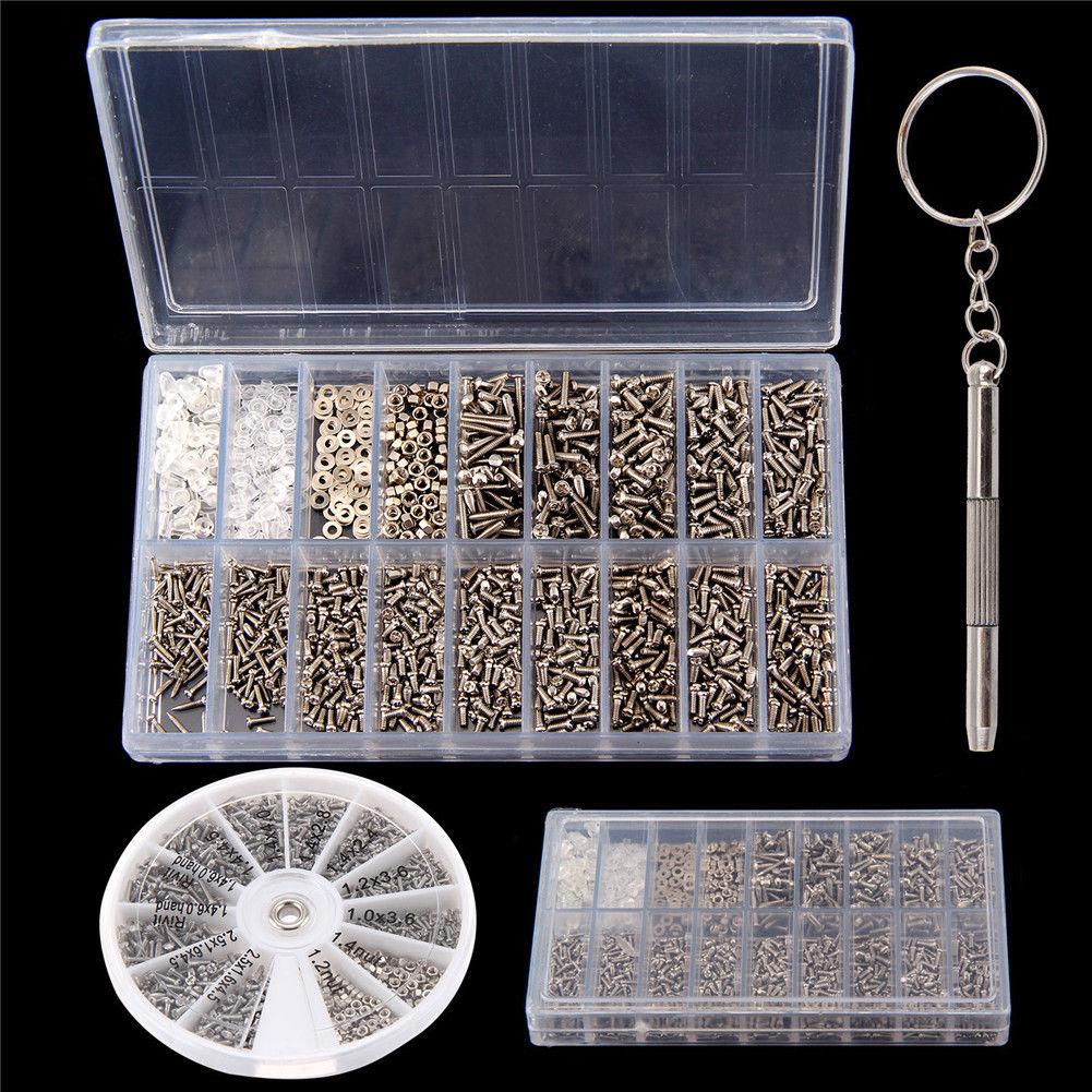 1000 Tiny Micro Glasses Set Sunglasses Spectacles Screws Repair Kit Screwdriver ys222
1000 Tiny Micro Glasses Set Sunglasses Spectacles Screws Repair Kit Screwdriver ys222
