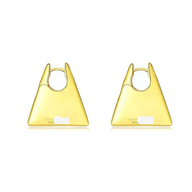Luxury designer jewelry Vintage gold plated silver triangle heavy gloss earrings Trust earrings with quality earrings
Luxury designer jewelry Vintage gold plated silver triangle heavy gloss earrings Trust earrings with quality earrings