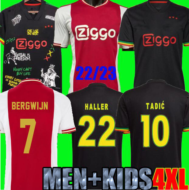 21 22 23 TADIC Bob Marley Ajaxs soccer jersey 2022 2023 football shirt home away third ANTONY BLIND HALLER NERES BERGWIJN men kids kit yellow black set uniform player, 22 23 home
21 22 23 TADIC Bob Marley Ajaxs soccer jersey 2022 2023 football shirt home away third ANTONY BLIND HALLER NERES BERGWIJN men kids kit yellow black set uniform player, 22 23 home