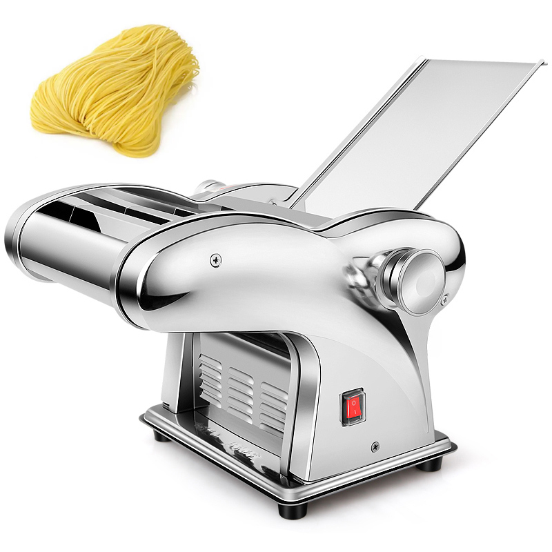Stainless Steel Noodle Machine Household Electric Pasta Pressing Machine Ganmian Mechanism Commercial Electric Noodle Makers