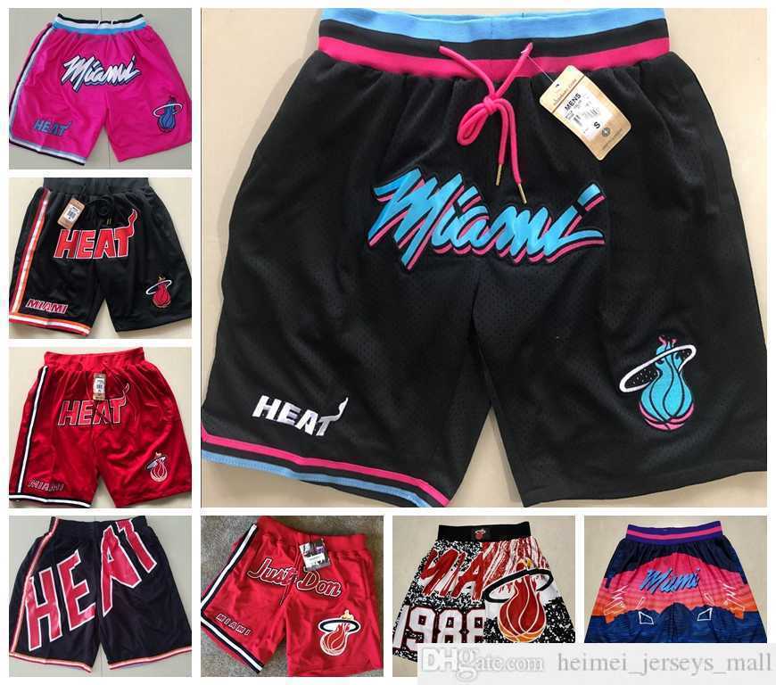 Miami''Heat''Men Basketball Shorts JUST DON Stitched Mitchell and Ness With Pocket Zipper Sweatpants Mesh Retro Sport PANTS -2XL
Miami''Heat''Men Basketball Shorts JUST DON Stitched Mitchell and Ness With Pocket Zipper Sweatpants Mesh Retro Sport PANTS -2XL