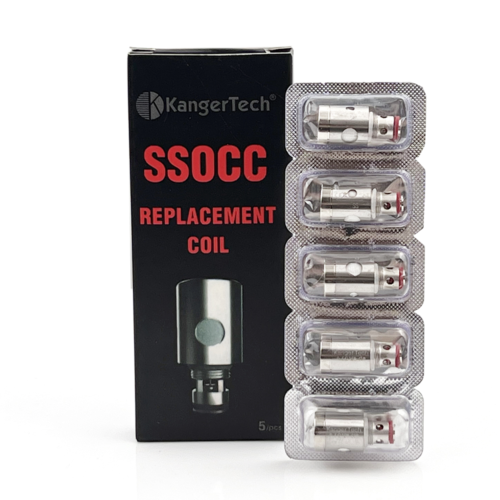 

Kanger SSOCC Coil 0.5ohm 1.5ohm Replacement Coils Head for Kangertech Subtank Toptank Mini Protank 4 Subvod K Pin Sub Ohm Tank