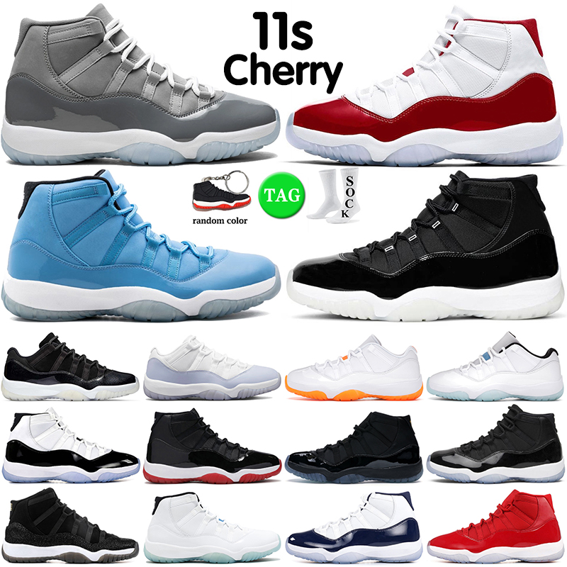 Jumpman 11s mens basketball shoes Cherry Pantone Cool Grey Pure Violet Space Jam Cap and Gown 11 men women outdoor sports trainers sneakers designer, 11s cool grey
Jumpman 11s mens basketball shoes Cherry Pantone Cool Grey Pure Violet Space Jam Cap and Gown 11 men women outdoor sports trainers sneakers designer, 11s cool grey