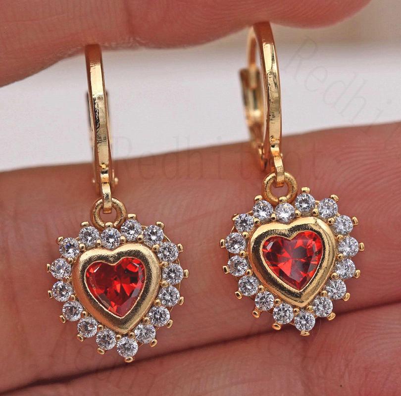 Dangle & Chandelier Luxury Heart Earrings For Women Pink Red White Zircon Drop Earring Fashion Jewelry Party Wedding Engagement GiftDangle
Dangle & Chandelier Luxury Heart Earrings For Women Pink Red White Zircon Drop Earring Fashion Jewelry Party Wedding Engagement GiftDangle