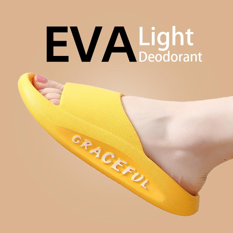 Slippers Women Sport Thick Sole Soft Indoor Bathroom Slide Sandals Summer Breathable Beach Flip Flops Men EVA High Quality ShoesSlippers, Yellow
Slippers Women Sport Thick Sole Soft Indoor Bathroom Slide Sandals Summer Breathable Beach Flip Flops Men EVA High Quality ShoesSlippers, Yellow
