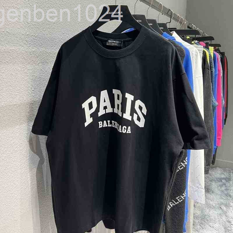 Designer t Shirt High Quality Balencaga Summer Hoodies Correct Paris Alphabet Printing Casual Loose Cotton Short Sleeve T-shir 0GW5, More models and details v wg1988juan
Designer t Shirt High Quality Balencaga Summer Hoodies Correct Paris Alphabet Printing Casual Loose Cotton Short Sleeve T-shir 0GW5, More models and details v wg1988juan