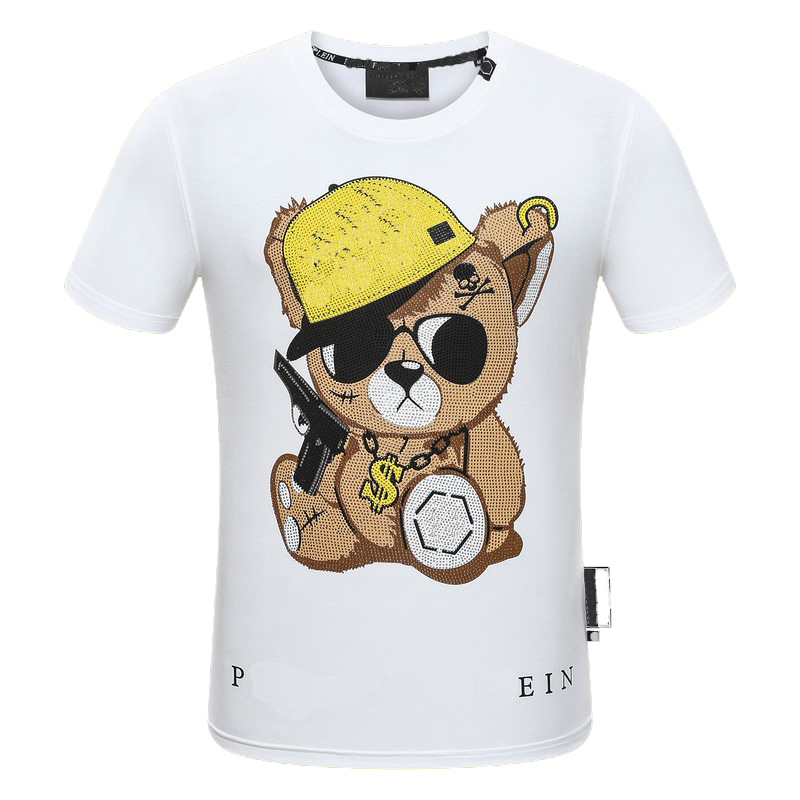 Men's T-shirts New PP T-shirt Pure Cotton T Slim Fit Animal Print Round Neck Print Diamond High Quality Comfortable, Multi
Men's T-shirts New PP T-shirt Pure Cotton T Slim Fit Animal Print Round Neck Print Diamond High Quality Comfortable, Multi