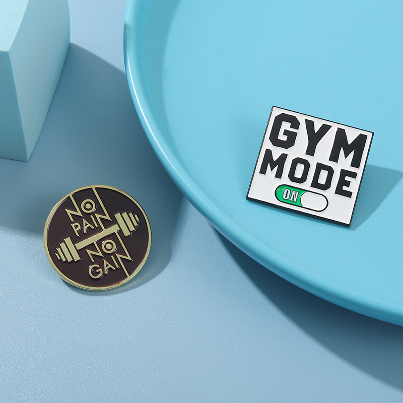 Unisex Letters Round Square Shaped Brooches Sports Gym Fitness Letter Series Lapel Pin European Bags Hat Sweater Backpack Clothes Badge Alloy Enamel Accessories
Unisex Letters Round Square Shaped Brooches Sports Gym Fitness Letter Series Lapel Pin European Bags Hat Sweater Backpack Clothes Badge Alloy Enamel Accessories