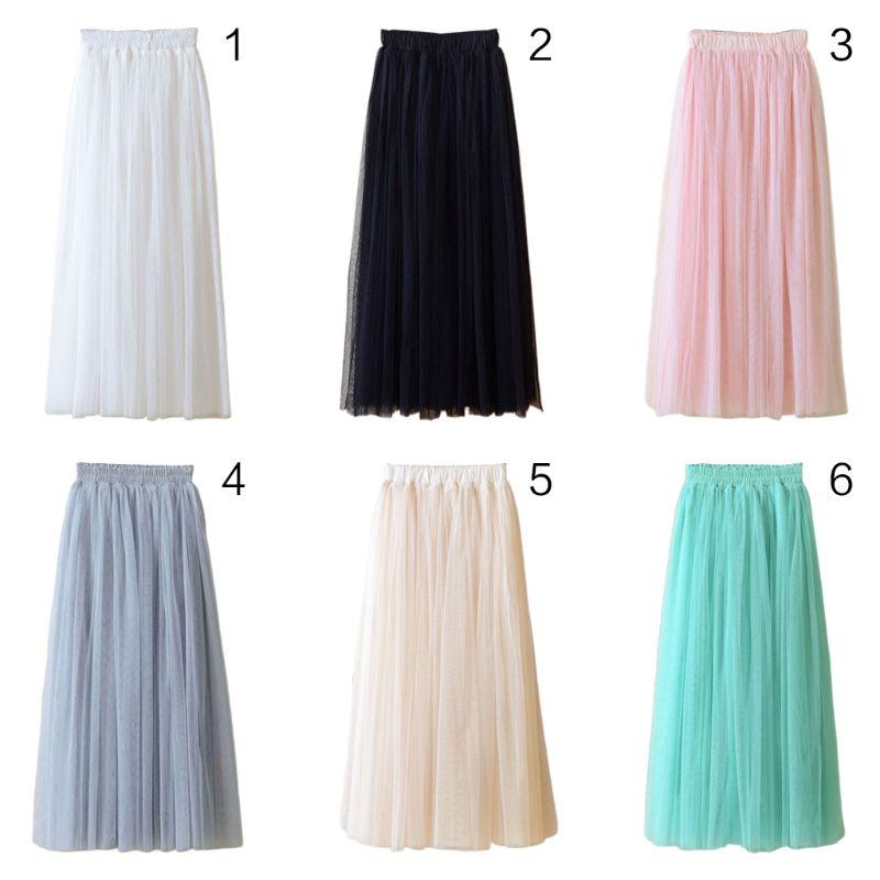 Skirts Womens High Waist Three Layer Sheer Mesh Pleated Tulle Midi Long Tutu Skirt Sweet Solid Candy Color Drape Swing LooseSkirts, White
Skirts Womens High Waist Three Layer Sheer Mesh Pleated Tulle Midi Long Tutu Skirt Sweet Solid Candy Color Drape Swing LooseSkirts, White