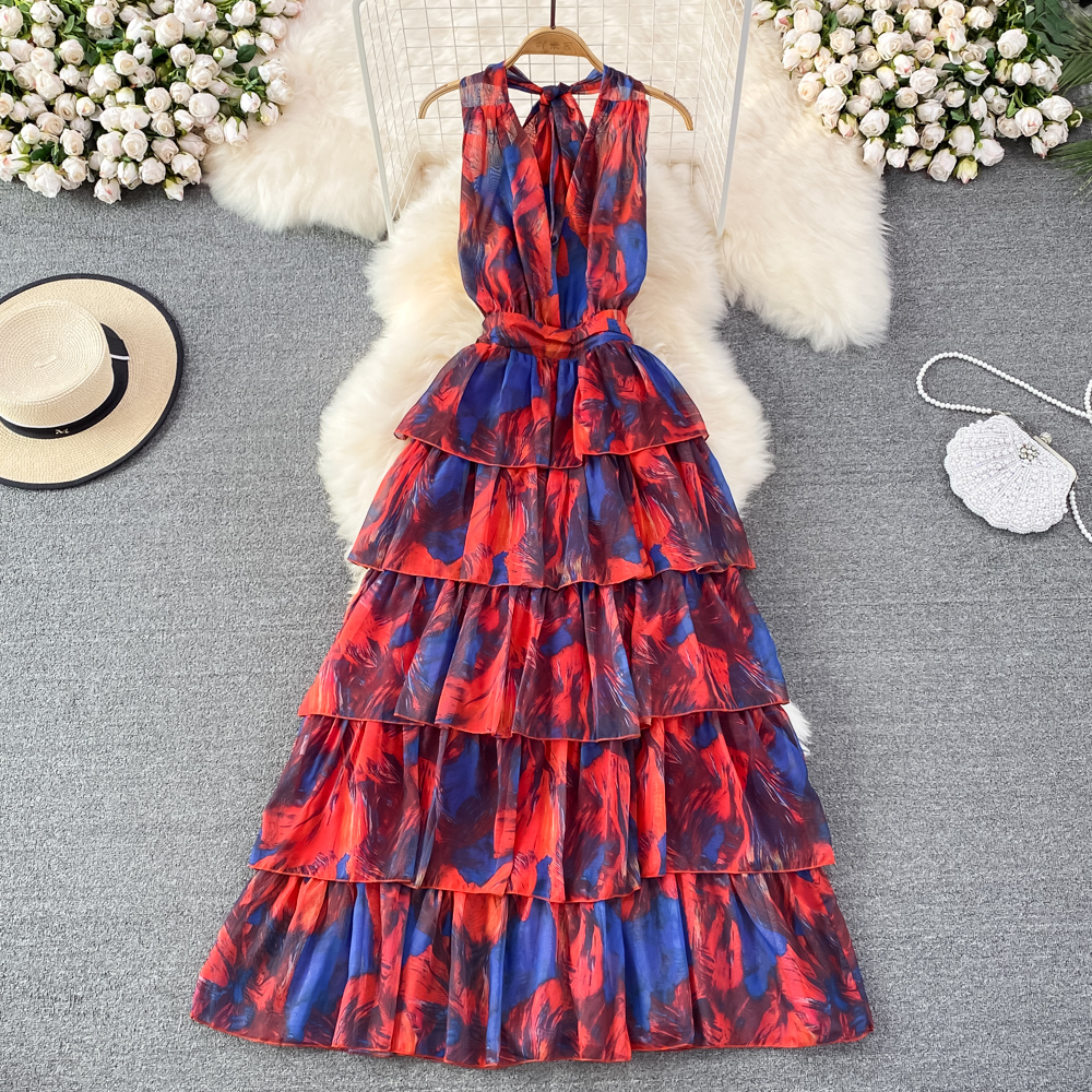 A Line lace Elegant Hollow Out Women Dresses Boho Lantern Long Sleeve High Waist Bandage With Vest Midi White And Black Female Fashion 2022, Same as picture
A Line lace Elegant Hollow Out Women Dresses Boho Lantern Long Sleeve High Waist Bandage With Vest Midi White And Black Female Fashion 2022, Same as picture