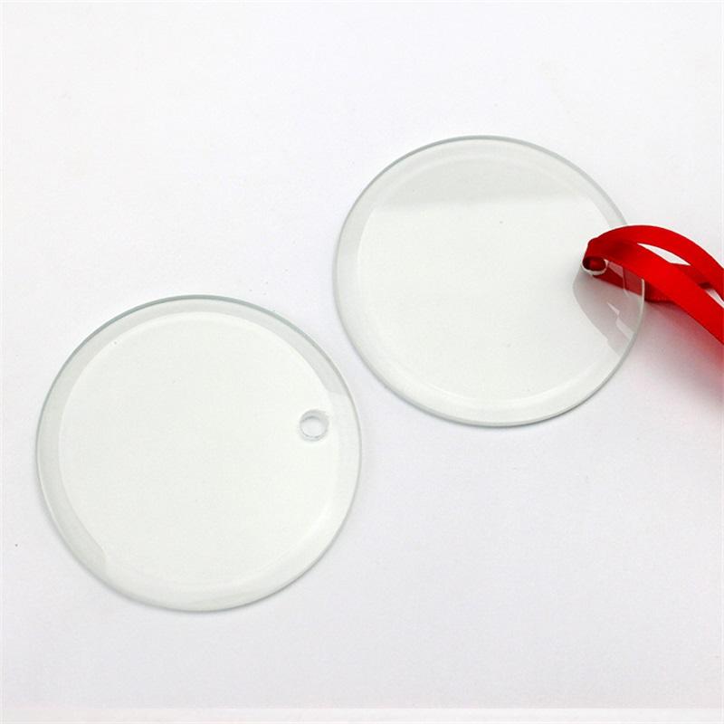 Sublimation Blanks Glass Pendant Christmas Ornaments 3.5inch Single Side Thermal Transfer Ornament Festival Decore Customized Diy
Sublimation Blanks Glass Pendant Christmas Ornaments 3.5inch Single Side Thermal Transfer Ornament Festival Decore Customized Diy