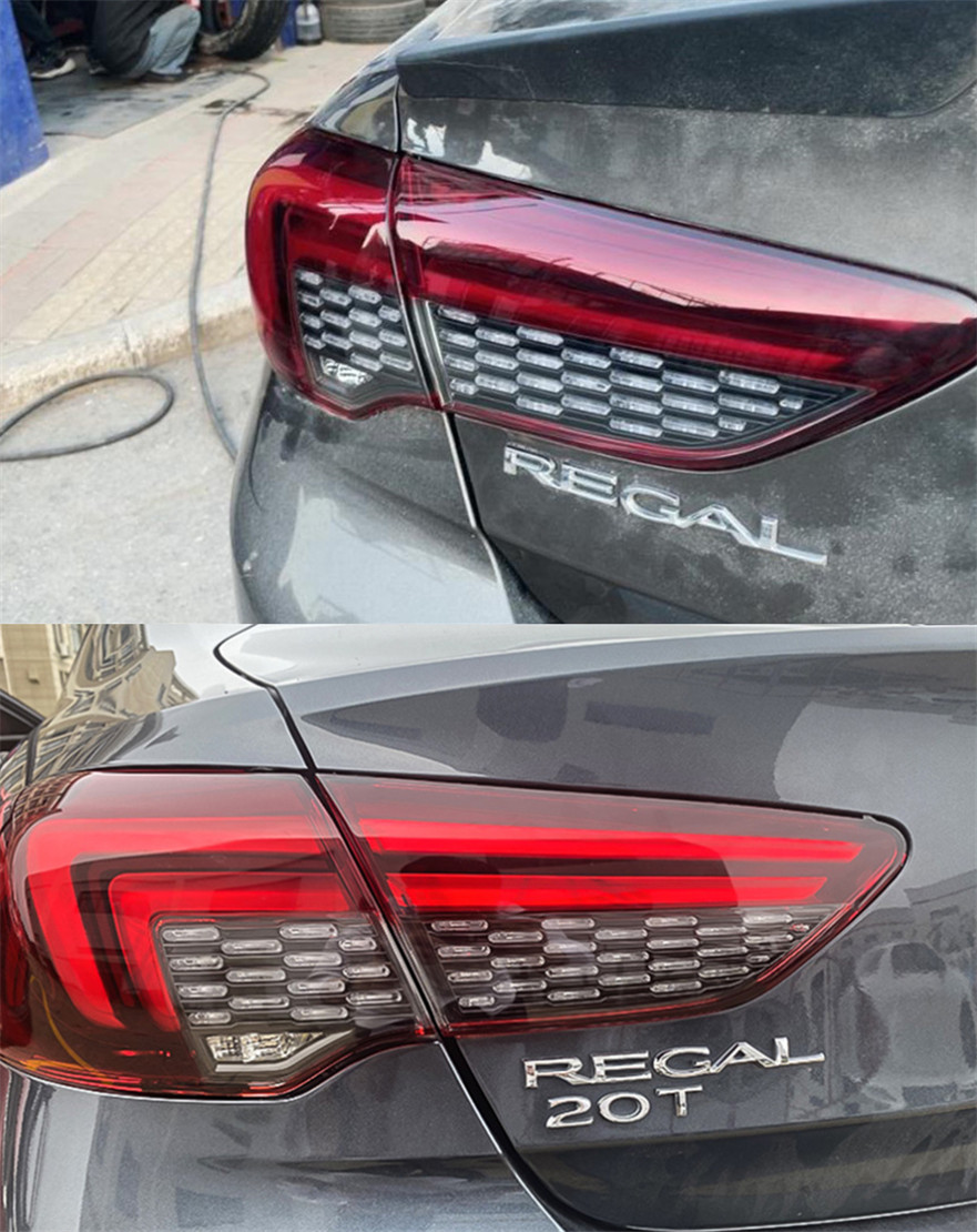 Car Styling Tail Light For Opel Regal Buick 20 17-2021 Taillights Rear Lamp LED Daytime Running Reversing Rear Lights