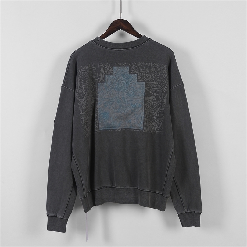 CAV EMPT 19AW CE Faded Sweatshirts Men Women Cavempt Cotton Round Neck Hoodie HipHop Men Sweatshirts Pullovers T200407