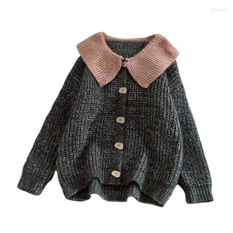 Women's Knits & Tees Autumn Winter Women Sweet Doll Collar Cardigan Knitted Sweater Long Sleeve Solid Color Sweaters Coat JacketsWomen's Tim, Beige white sweaters
Women's Knits & Tees Autumn Winter Women Sweet Doll Collar Cardigan Knitted Sweater Long Sleeve Solid Color Sweaters Coat JacketsWomen's Tim, Beige white sweaters