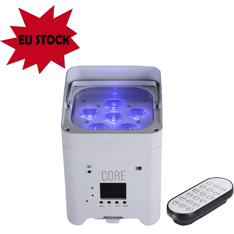 SPAIN STOCK WiFi Control Remote Wireless Battery Operated LED PAR Lights 6X18W RGBWA UV 6in1 Smart Dj Led Uplight
SPAIN STOCK WiFi Control Remote Wireless Battery Operated LED PAR Lights 6X18W RGBWA UV 6in1 Smart Dj Led Uplight