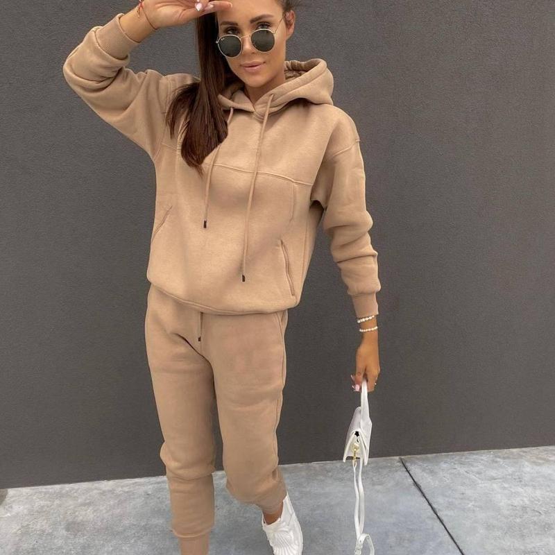 Women's Two Piece Pants Women Hoodies Set Hooded Sweatshirts Pencil Jogger Sweatpants Suit 2022 Fashion Tracksuit Female Clothing, Magenta
Women's Two Piece Pants Women Hoodies Set Hooded Sweatshirts Pencil Jogger Sweatpants Suit 2022 Fashion Tracksuit Female Clothing, Magenta