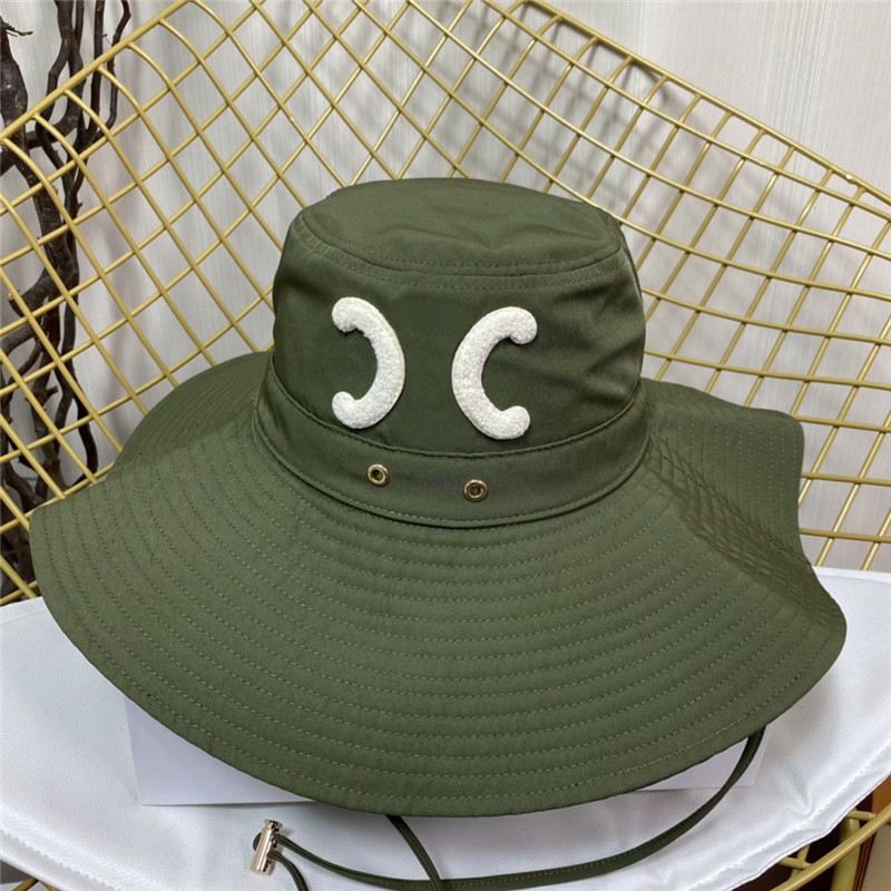 Wide Brim Bucket Hats For Woman Designer Brand Fisher Hat Ladies Luxury Shade Caps Holiday Beach Casquette Sunhat Designers Bucket Hat, Green
Wide Brim Bucket Hats For Woman Designer Brand Fisher Hat Ladies Luxury Shade Caps Holiday Beach Casquette Sunhat Designers Bucket Hat, Green