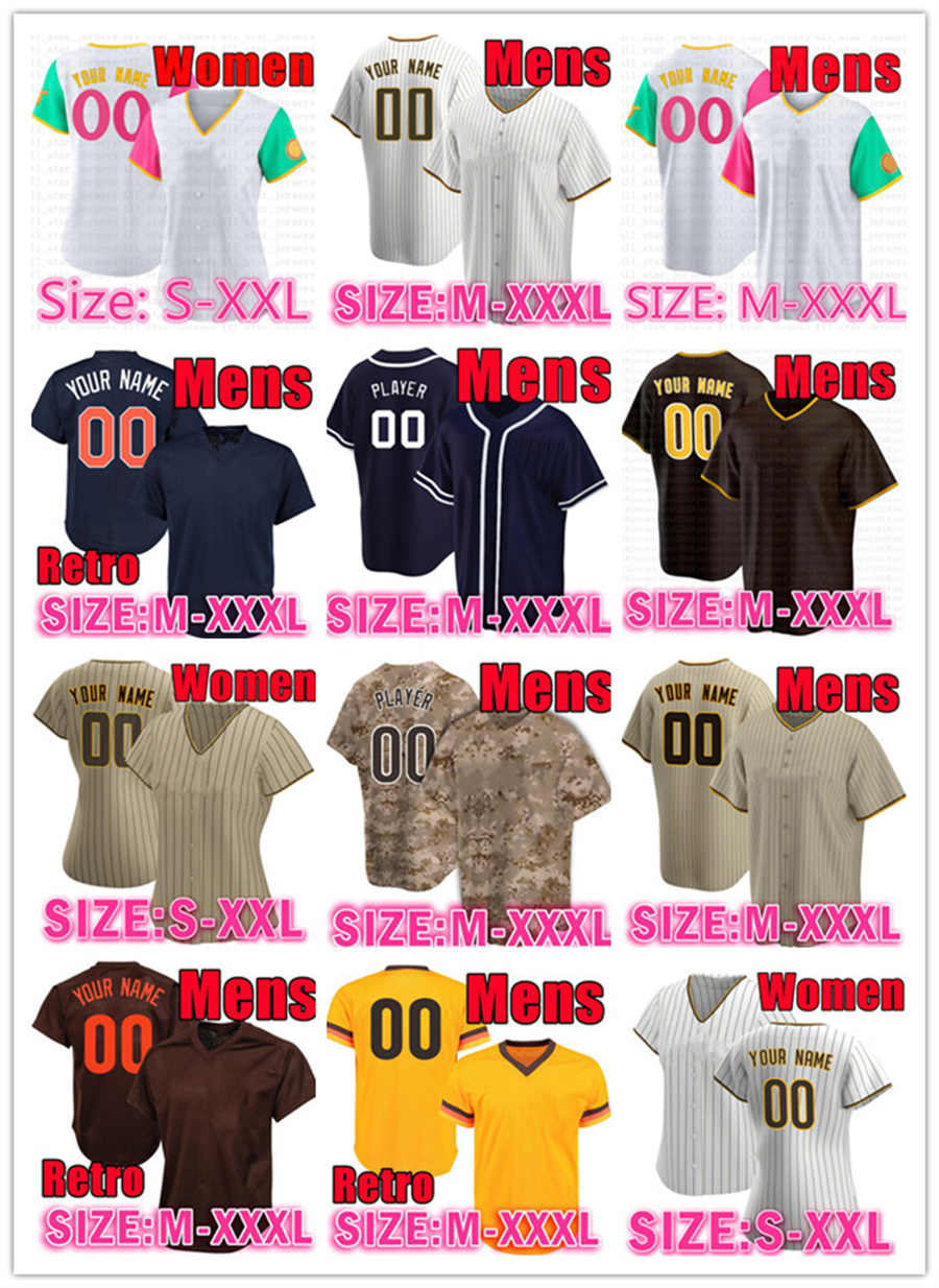 2022 new 23 Fernando Tatis Jr. San Manny Machado Diego Baseball Jersey Tony Gwynn Wil Myers Yu Darvish Jake Cronenworth Grisham Trevor Hoffman Eric Hosmer Joe Musgrove
2022 new 23 Fernando Tatis Jr. San Manny Machado Diego Baseball Jersey Tony Gwynn Wil Myers Yu Darvish Jake Cronenworth Grisham Trevor Hoffman Eric Hosmer Joe Musgrove
