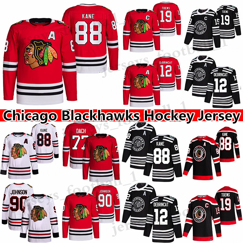 Chicago''Blackhawks'' hockey jersey 88 Patrick Kane 4 Seth Jones 19 Jonathan Toews 00 Clark Griswold 12 Alex DeBrincat 77 Kirby Dach jerseys, Red
Chicago''Blackhawks'' hockey jersey 88 Patrick Kane 4 Seth Jones 19 Jonathan Toews 00 Clark Griswold 12 Alex DeBrincat 77 Kirby Dach jerseys, Red