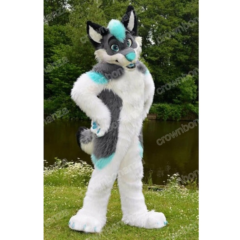 Halloween Long Fur Husky Fox Dog Mascot Costume Cartoon Anime theme character Adults Size Christmas Carnival Birthday Party Outdoor Outfit, As picture
Halloween Long Fur Husky Fox Dog Mascot Costume Cartoon Anime theme character Adults Size Christmas Carnival Birthday Party Outdoor Outfit, As picture