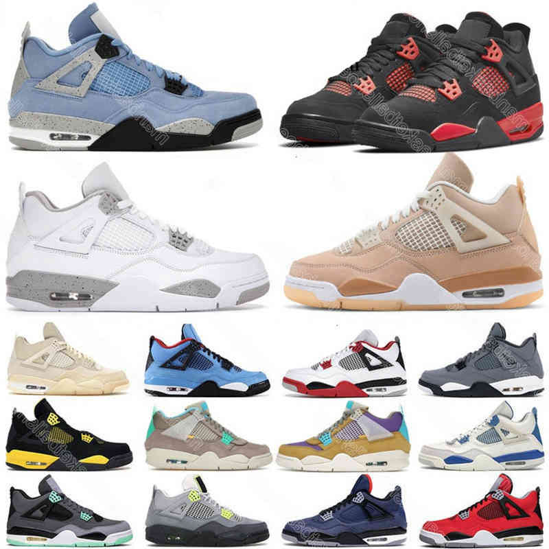 Jordam with Box Shoes Basketball Men Women 4s Red Thunde 4 Motorsports Alternate Black Gum Neon Green Glow Brown Starfish Military Blue Chaussures, 38
Jordam with Box Shoes Basketball Men Women 4s Red Thunde 4 Motorsports Alternate Black Gum Neon Green Glow Brown Starfish Military Blue Chaussures, 38
