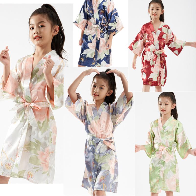Women's Sleepwear Wholesale Link Children Bathrobes Kids Clothing Girls Stain Silk Kimono Peony Flower Robe For Spa Wedding BirthdayWomen's, White
Women's Sleepwear Wholesale Link Children Bathrobes Kids Clothing Girls Stain Silk Kimono Peony Flower Robe For Spa Wedding BirthdayWomen's, White