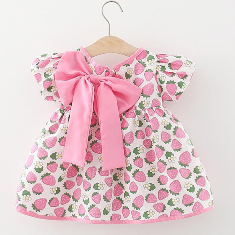 Girl's Dresses Baby Girl Dress 2022 Summer Korean Girls' Strawberry Print Backless Bow Foreign Style Bubble Sleeve Princess DressGirl's, Yellow
Girl's Dresses Baby Girl Dress 2022 Summer Korean Girls' Strawberry Print Backless Bow Foreign Style Bubble Sleeve Princess DressGirl's, Yellow
