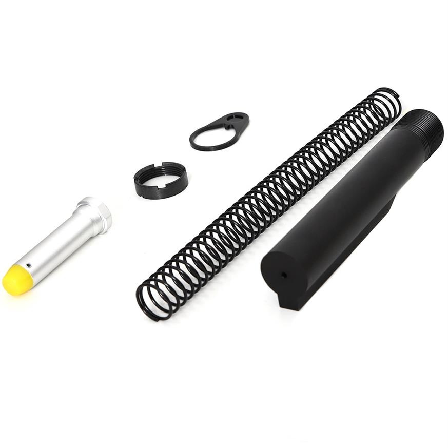 Tactical Accessories AR15 M16 M4 Buffer Tube five-piece Set Lower Parts Kit 6 Position Extension Assembly /Kit Combo Cylinder Rod 2746
Tactical Accessories AR15 M16 M4 Buffer Tube five-piece Set Lower Parts Kit 6 Position Extension Assembly /Kit Combo Cylinder Rod 2746