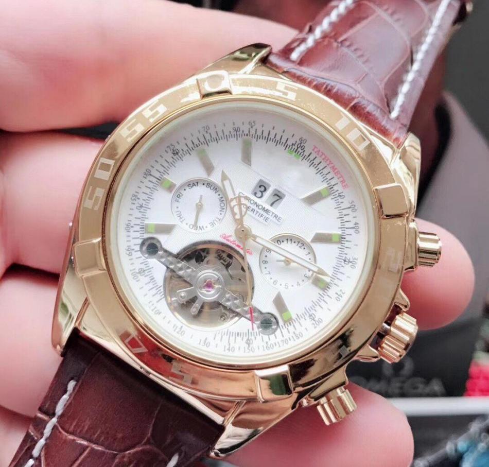 Men's mechanical watches fashion automatic mechanical big flywheel Jiang hollow out five needle sell well all over the world jk
Men's mechanical watches fashion automatic mechanical big flywheel Jiang hollow out five needle sell well all over the world jk